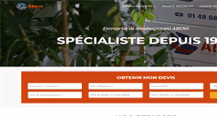 Desktop Screenshot of abens.fr